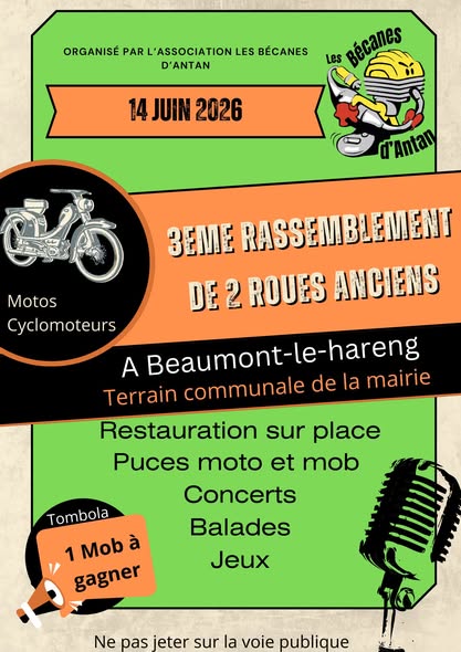 3ème Rassemblement de 2 roues anciens