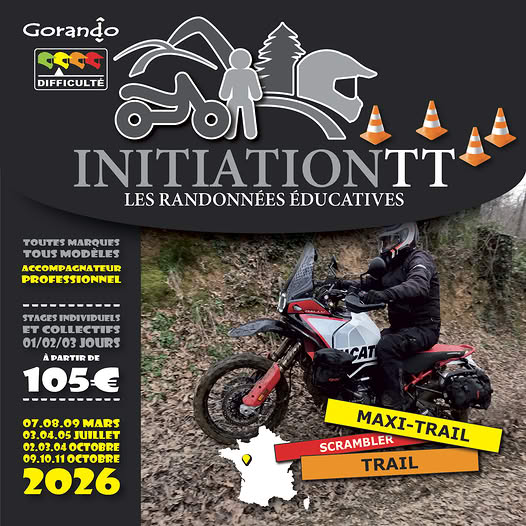 Stage d'initiation aux randonnées tout terrain par Gorando