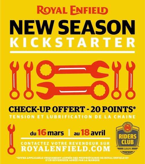 New Season Kickstarter by Royal Enfield