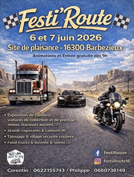 3°  FESTI'ROUTE  DE  BARBEZIEUX