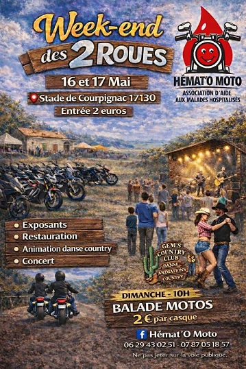 Week-end des 2 Roues à Courpignac