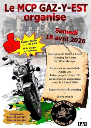 Balade fléchée organisée par Gaz-Y-Est