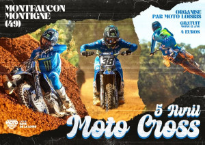 Championnat de Ligue Motocross à Montfaucon Montigné / Sèvremoine (49)
