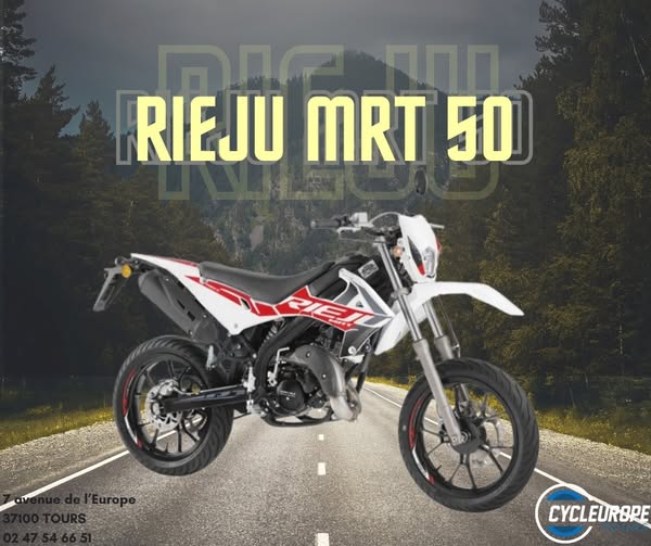 Venez découvrir la Rieju MRT 50 chez Cycleurope