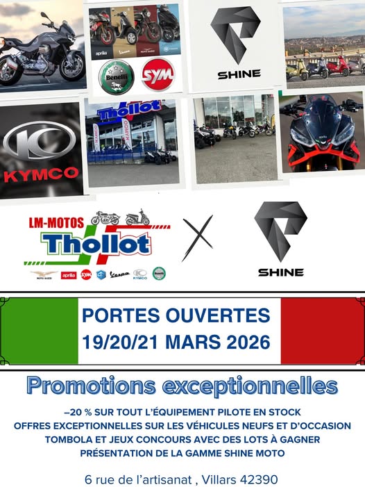 Portes Ouvertes chez LM-MOTOS Thollot
