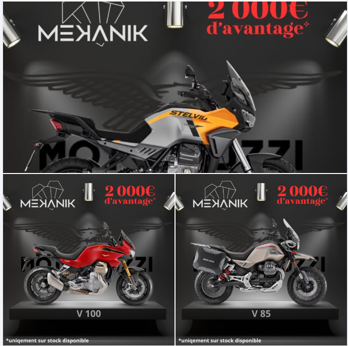 MOTO GUZZI - C’est le moment de craquer pour l’italienne