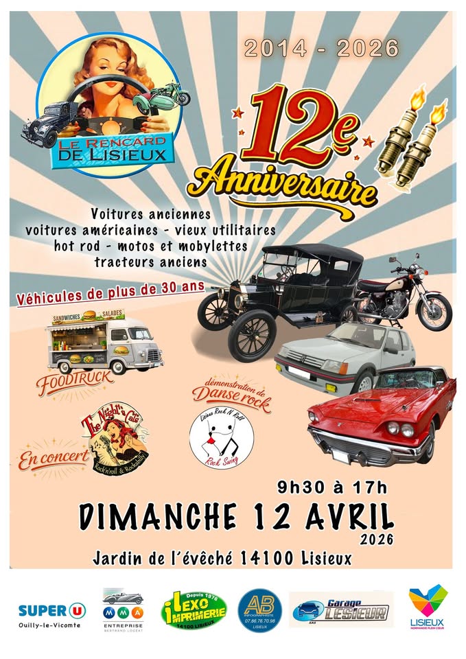 Le Rencard de Lisieux, 12 ans déjà !