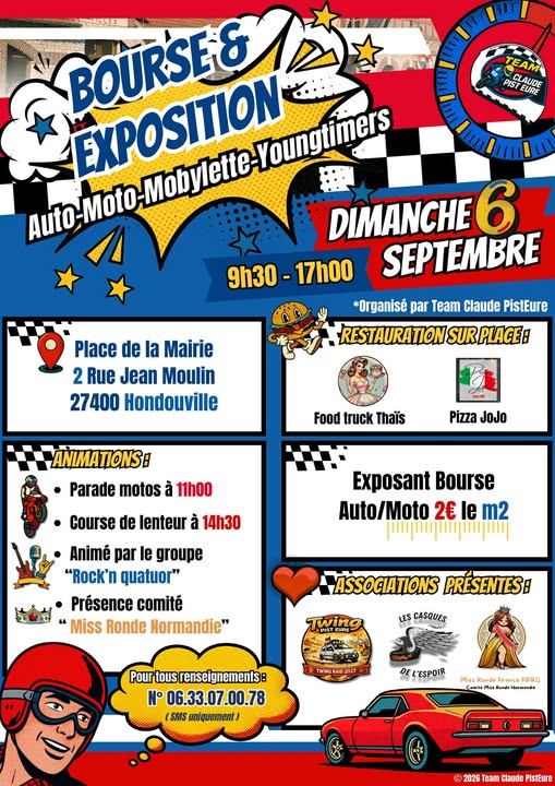 Bourse et exposition - auto / moto / mobylette / youngtimers