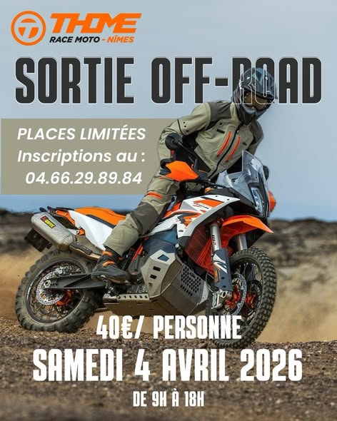 Sortie Off-Road avec Race Moto Thome