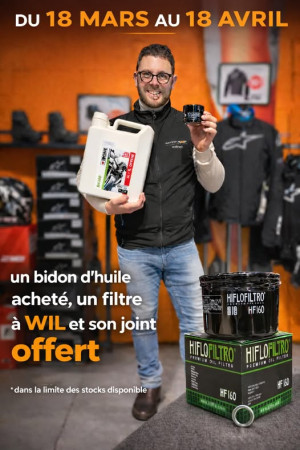 Offre spéciale entretien moto chez Maximum Granville