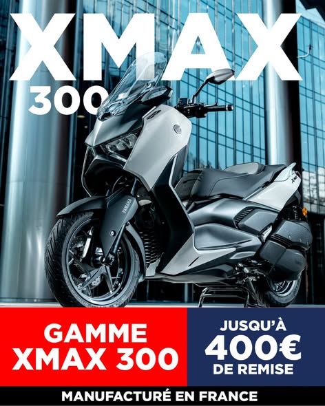 Profitez des Offres X Max chez votre concessionnaire Yamaha