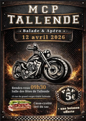 Balade Moto du MCP Tallende