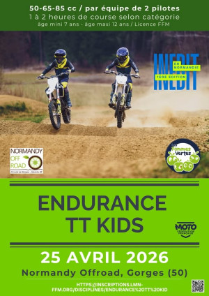  Endurance TT Kid | NOUVEAUTÉ POUR NOS JEUNES PILOTES ! 