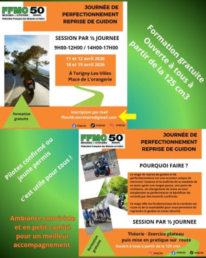 Journée de perfectionnement : reprise du guidon