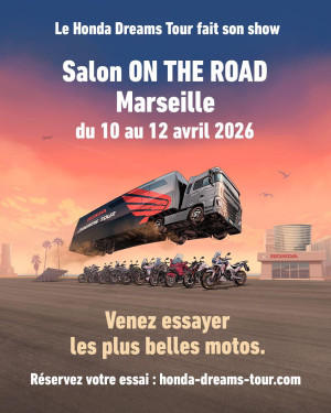 À l’occasion du salon On The Road Marseille venez découvrir et surtout essayer les modèles Honda en conditions réelles !