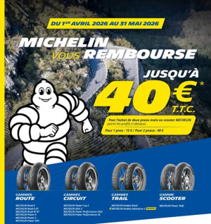 Offre sur les pneumatiques chez Clinique Moto