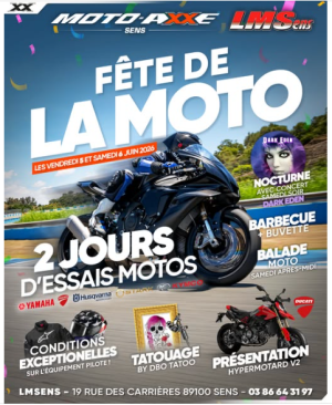 LA FÊTE DE LA MOTO CHEZ LMSENS