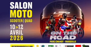 Retrouvez-nous aux emplacements B7 et B8 avec les magnifiques modèles Royal Enfield et QJMOTOR-France @ On The Road Marseille de vendredi à dimanche !