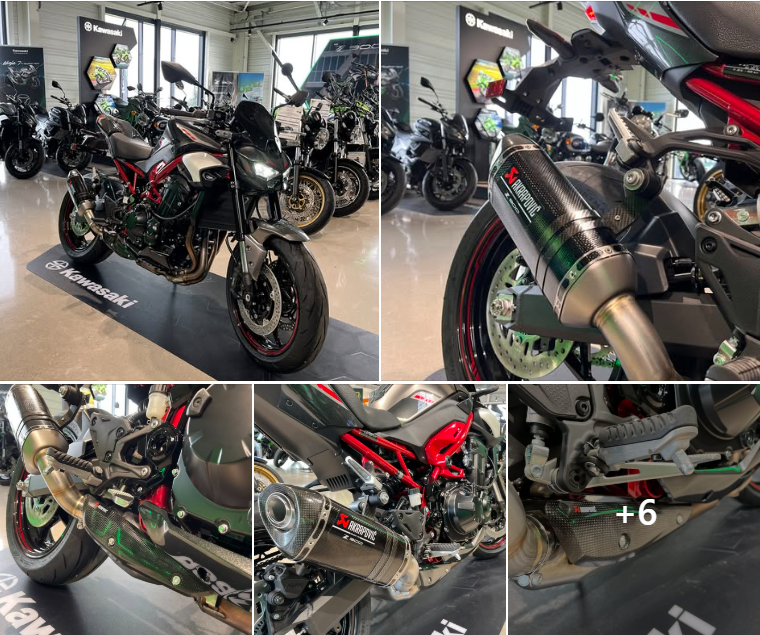 Venez découvrir la Kawasaki Z900 PACK PERFORMANCE 2025 chez Chopard Moto - Kawasaki Dijon