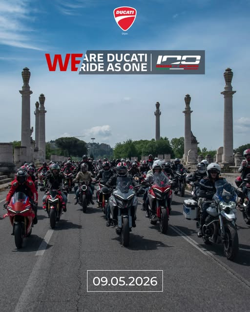 Alerte BALADE DUCATI le Samedi 9 Mai 2026 !