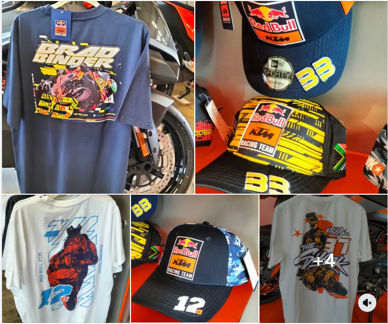 La collection officielle MotoGP KTM est arrivée chez Olby Moto Chartres