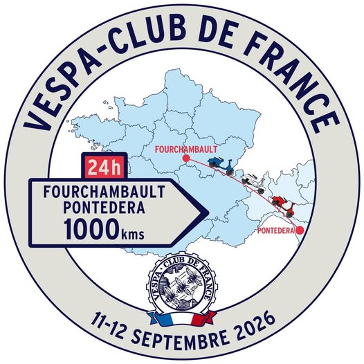 Le Grand Raid des Fabriques par le Vespa Club de France