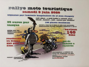 Rallye Touristique organisé par l'Amicale Hospitalière de St Jean d'Angély