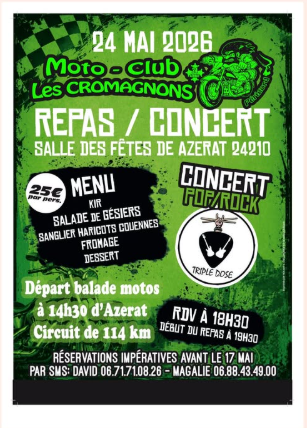 Fête du Moto-Club Les Cromagnons