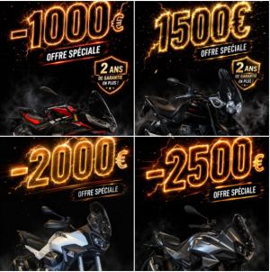 Offres incroyables sur les véhicules en stock chez Italia Moto Limoges