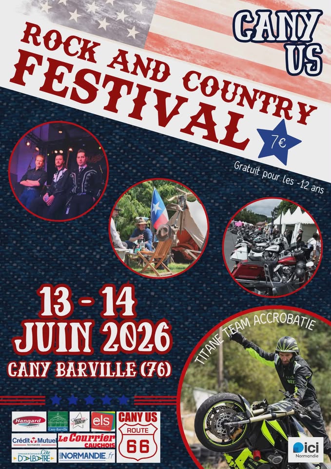 ROCK & COUNTRY FESTIVAL – CANY-BARVILLE