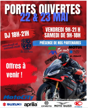PORTES OUVERTES EXCEPTIONNELLES CHEZ MotoCity Pontarlier