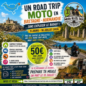 UN ROAD TRIP MOTO EN BRETAGNE - NORMANDIE… SANS EXPLOSER LE BUDGET !