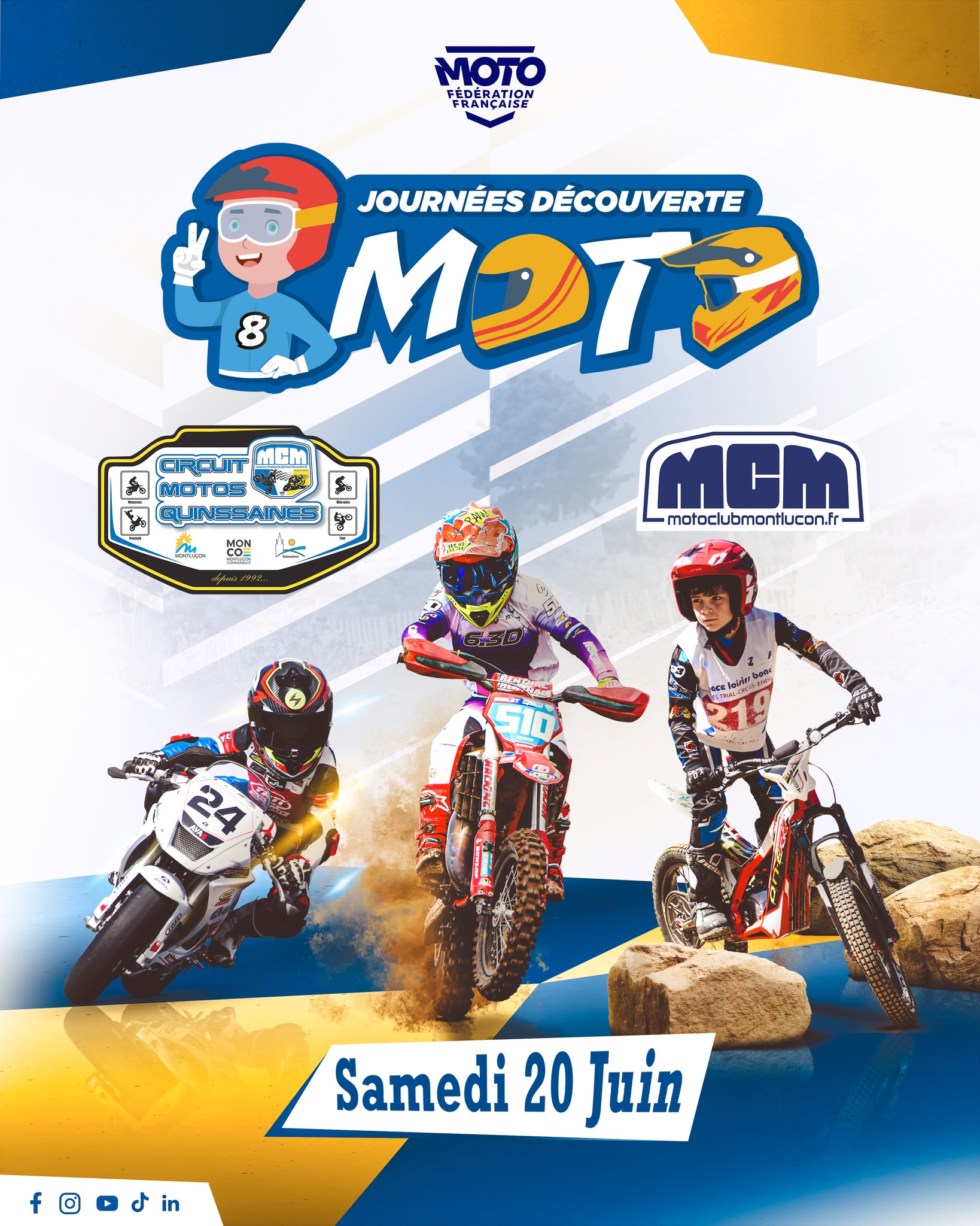 Journée Découverte de la moto au Moto Club de Montluçon