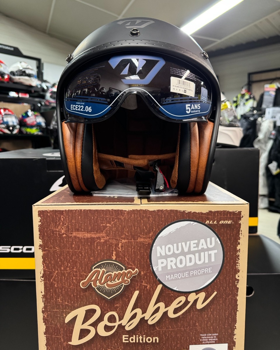 NOUVEAUTÉ CHEZ DAFY MOTO BOURGES ! Découvrez les casques ALL ONE A1 ALAMO EVO BOBBER !!