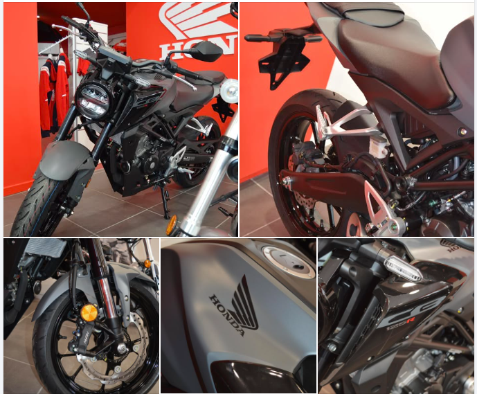 Cette  Honda CB125R vous attend
