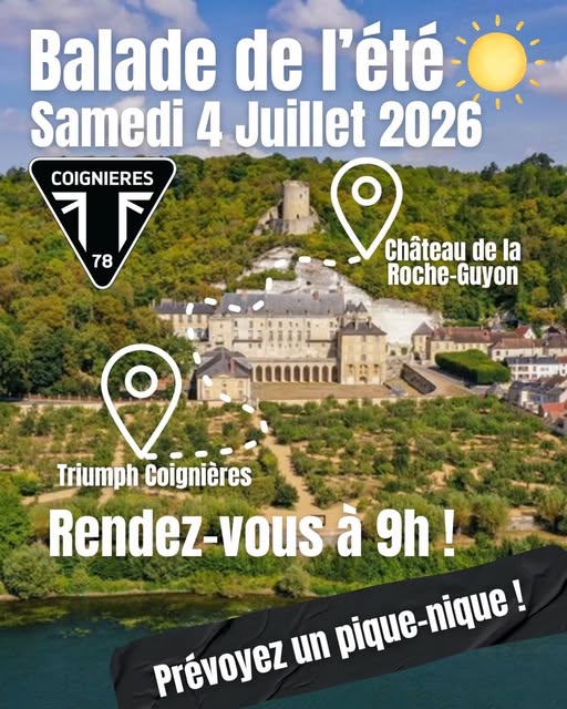 Balade de l’été - Triumph Coignieres !