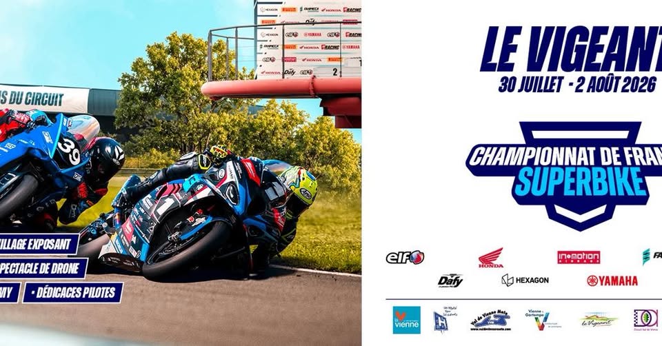 le FSBK revient sur le Circuit du Vigeant