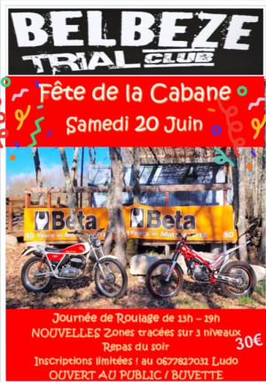 Fête de la Cabane avec le Trial Club de Belbèze (31)