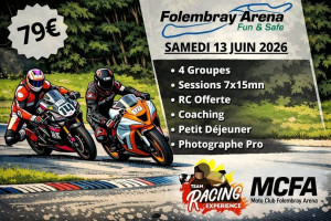 Journée de roulage sur le Circuit de Folembray avec le Racing Team Experience