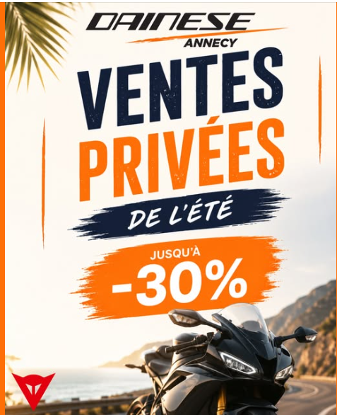 Dainese Store - Ventes privées tout l'été
